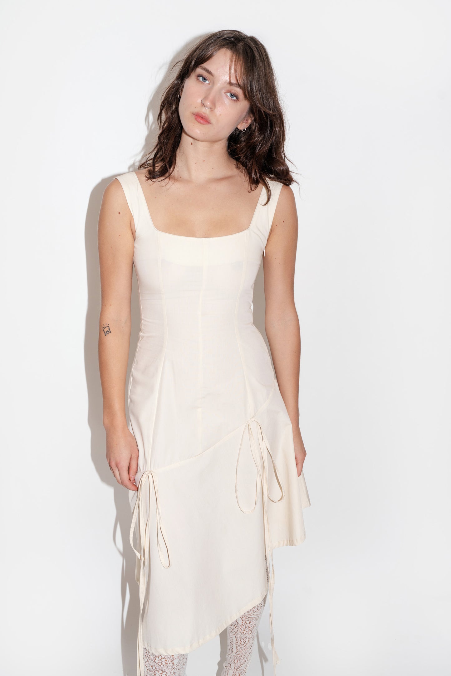 MAGNOLIA DRESS IN IVORY