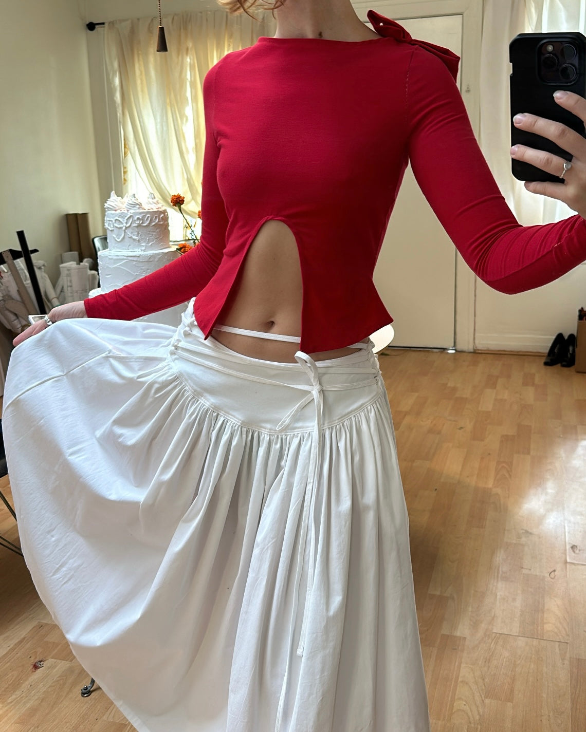 SHOULDER KISS TOP - XS/S