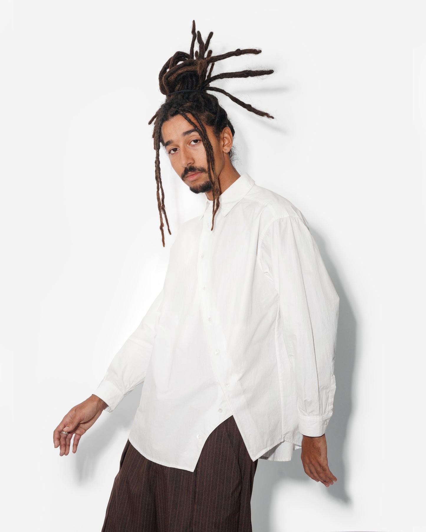COSMO BUTTON UP IN LILY WHITE