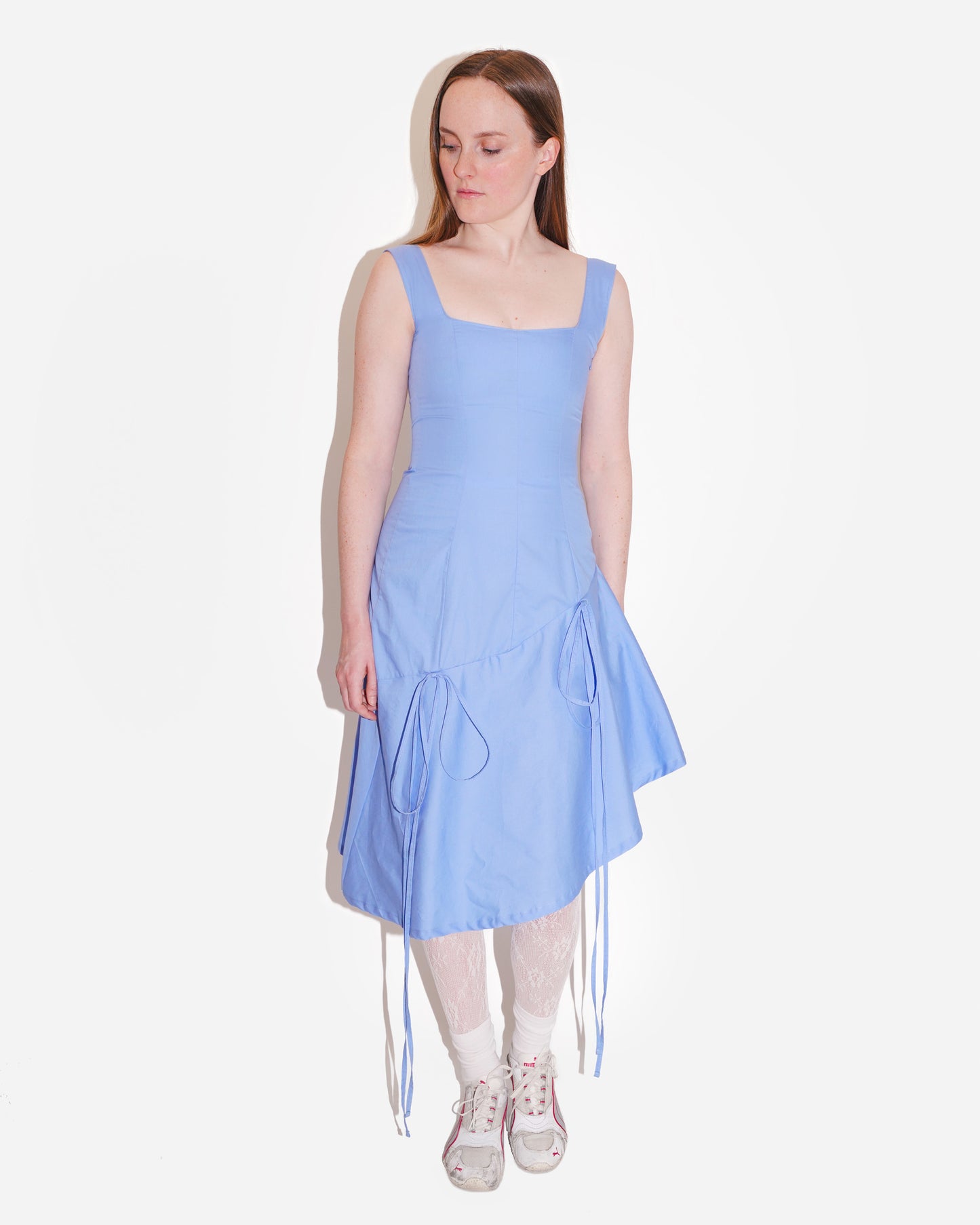 MAGNOLIA DRESS IN PERIWINKLE