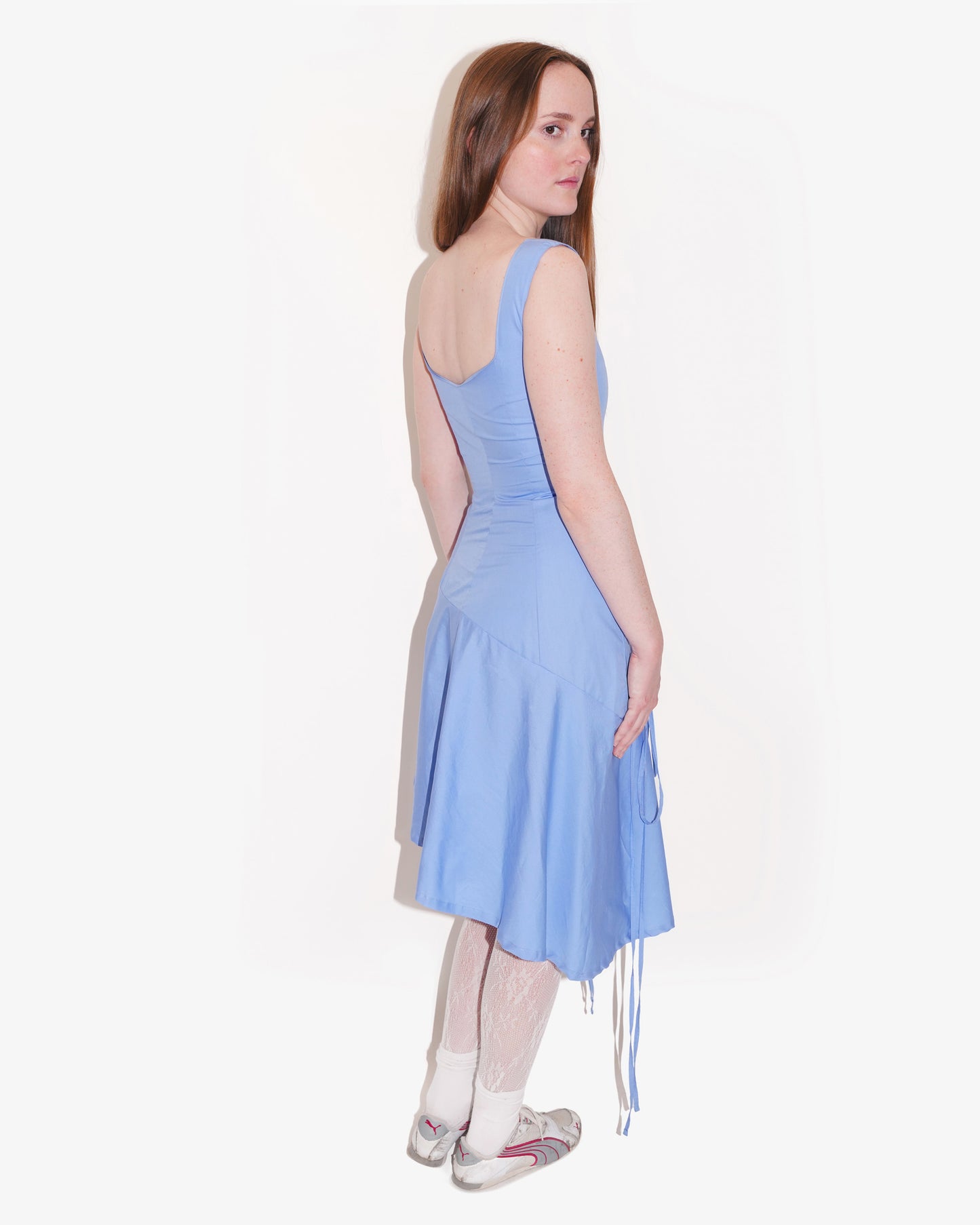 MAGNOLIA DRESS IN PERIWINKLE