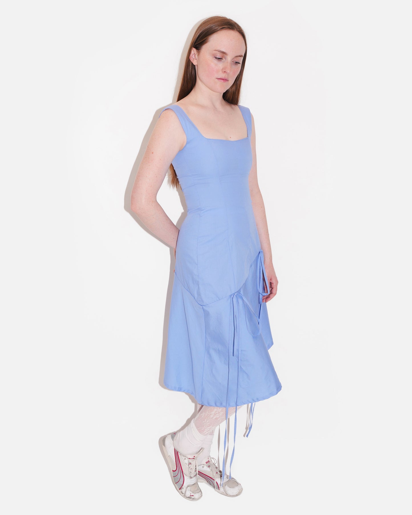 MAGNOLIA DRESS IN PERIWINKLE