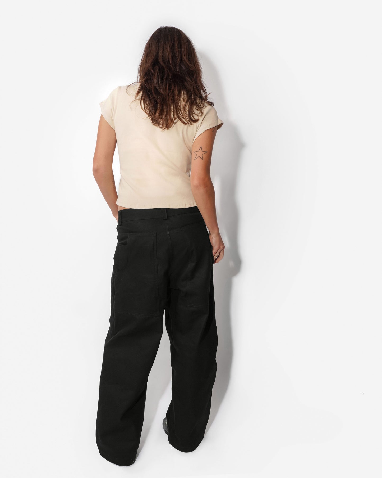 LEO TROUSERS IN OBSIDIAN