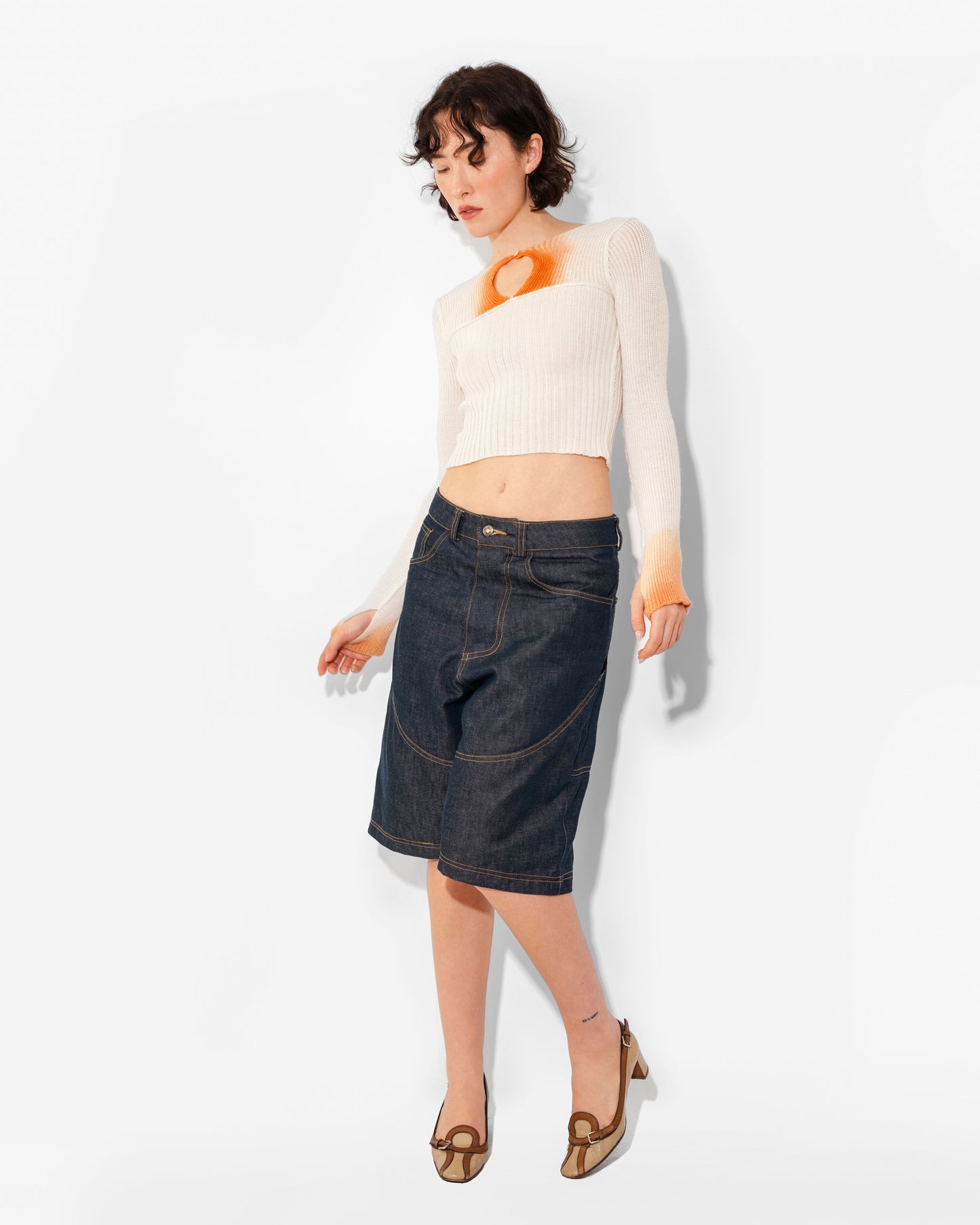 TERRACOTTA HEART SWEATER