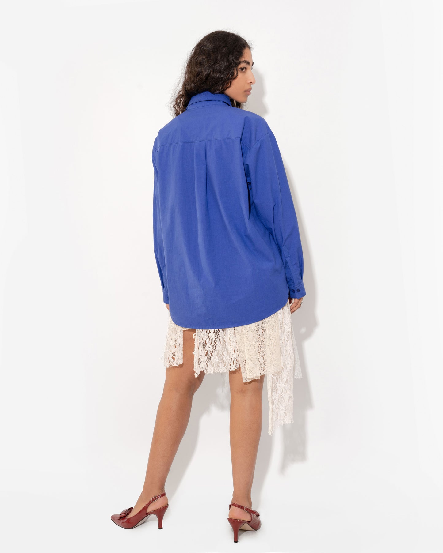 COSMO BUTTON UP IN LAPIS