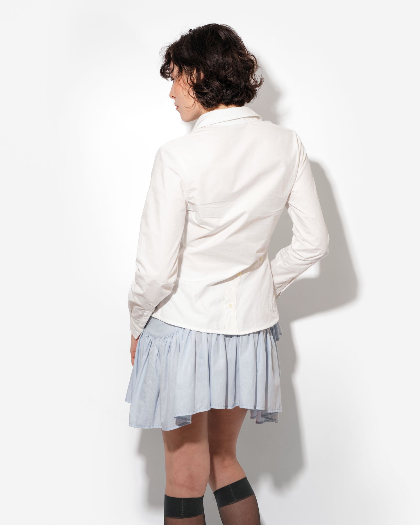 MEANDER BUTTON UP IN LILY