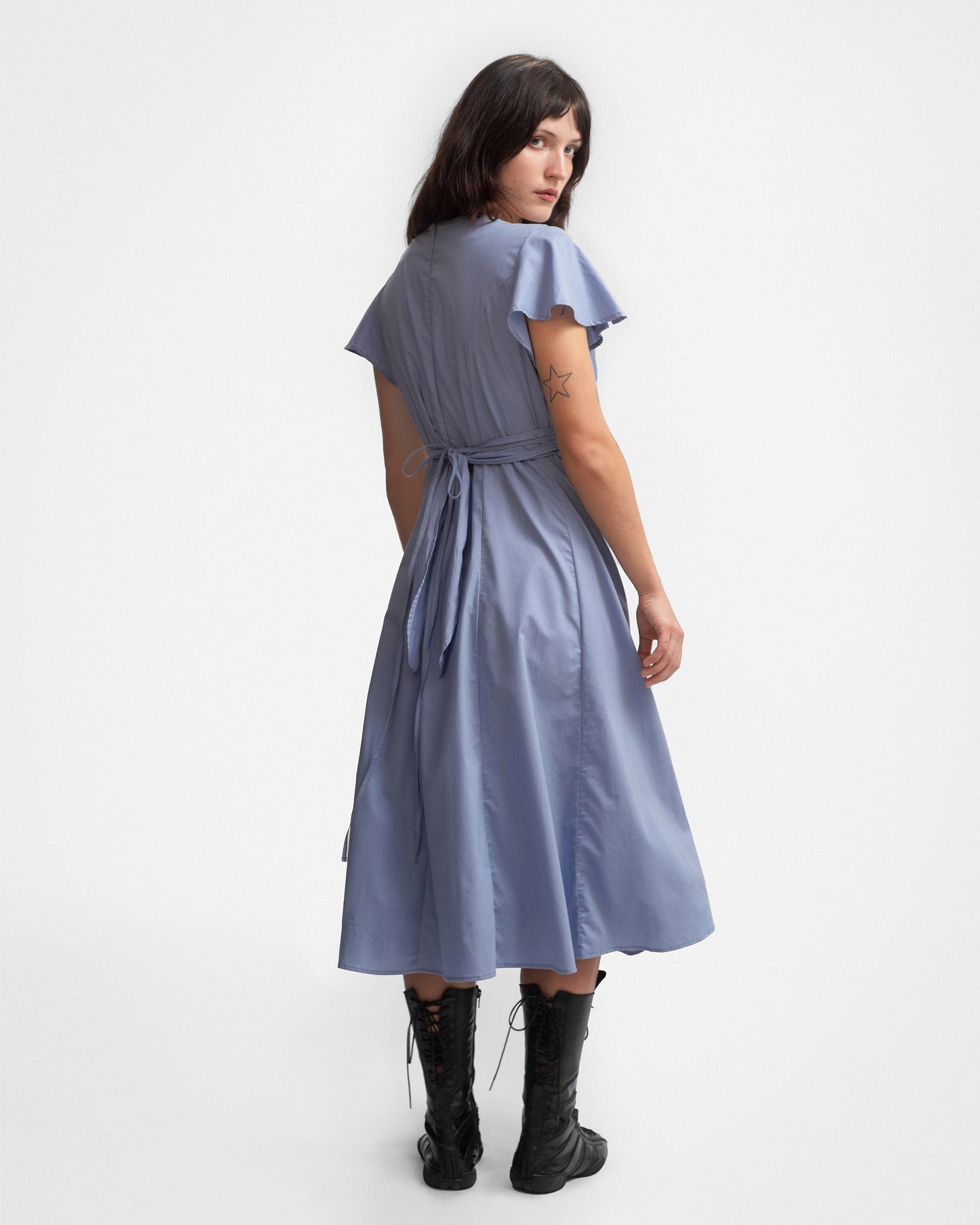 MAE DRESS IN ORCHID