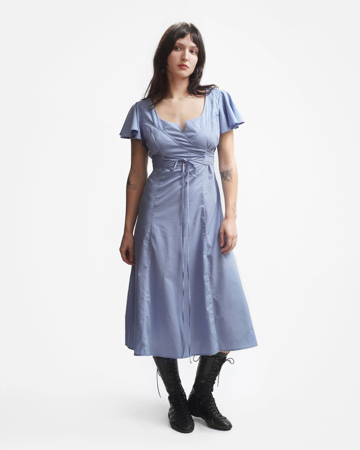 MAE DRESS IN ORCHID
