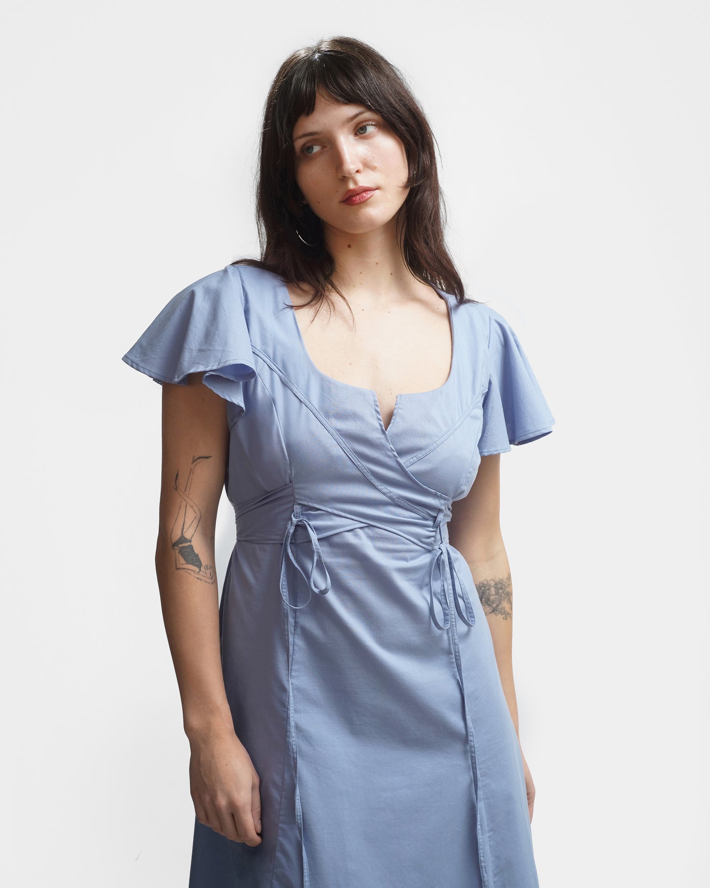 MAE DRESS IN ORCHID