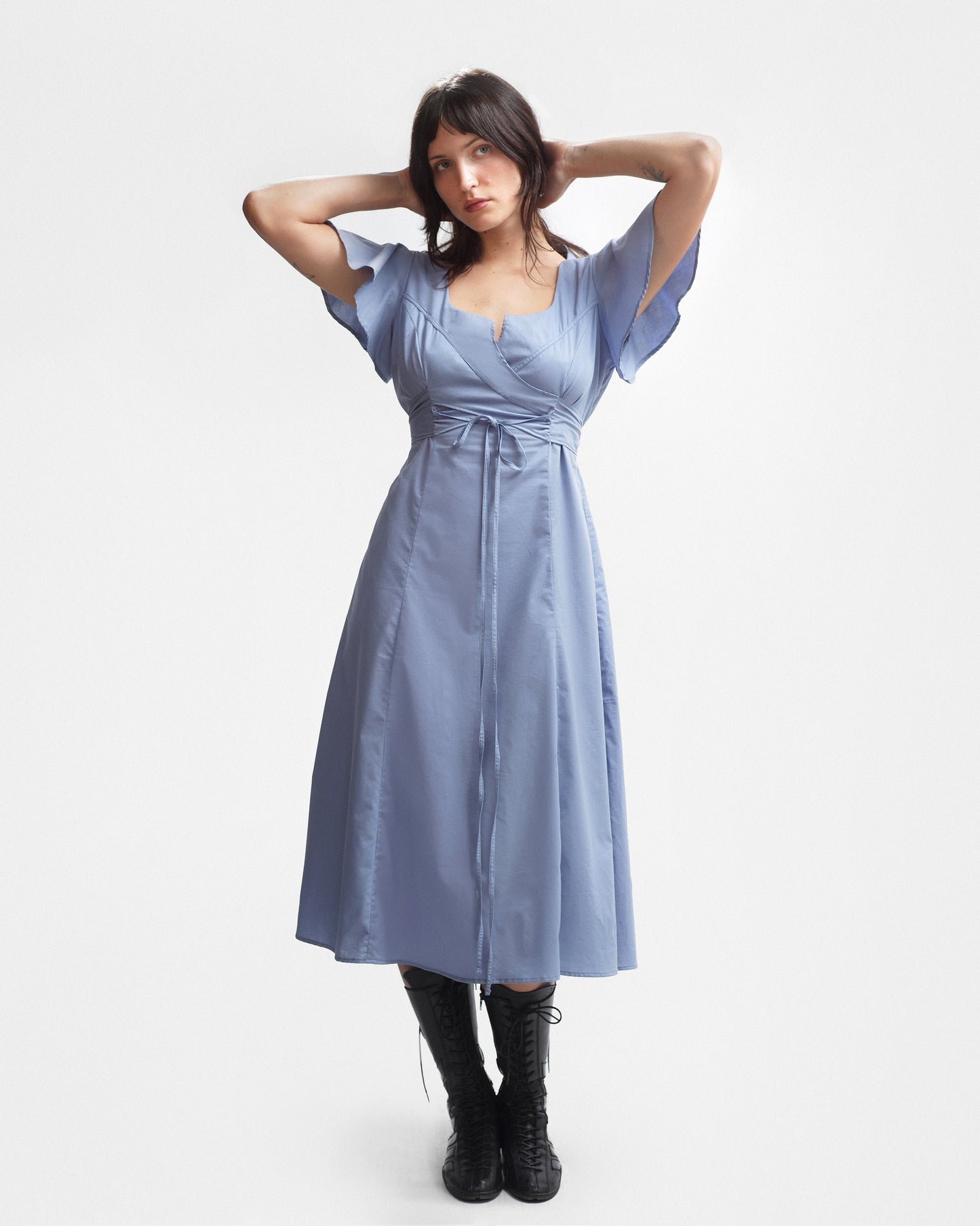 MAE DRESS IN ORCHID
